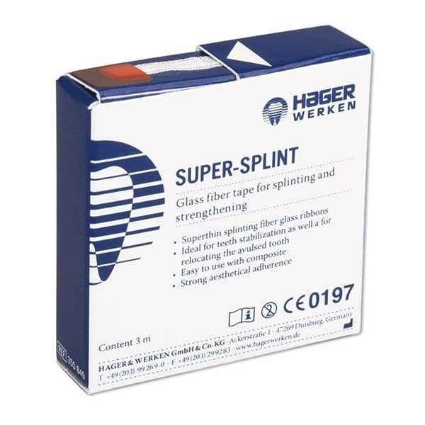 Super Splint Fibra de Vidrio Hager Werken 3m
