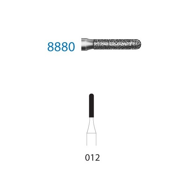 8880.314.012 Fresa Turbina Diamante Komet 5 Uds