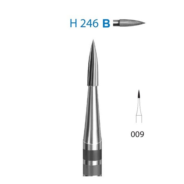 H246B.314.009 Fresa Turbina 5 uds