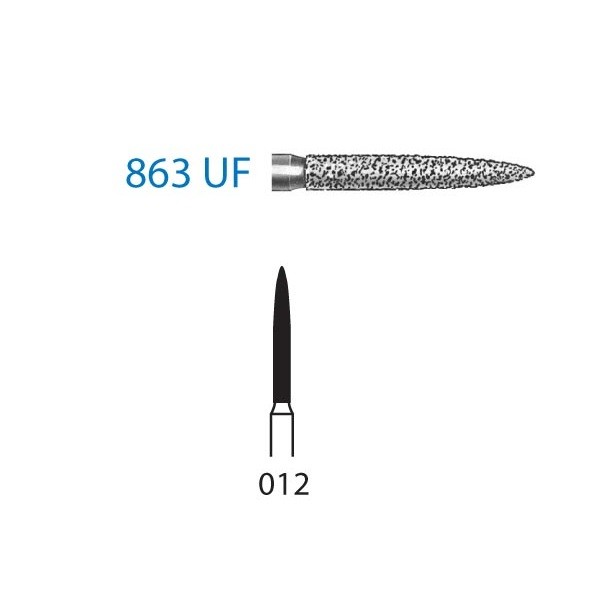 863UF.314.012 Fresa Diamante Turbina 1 Unidad