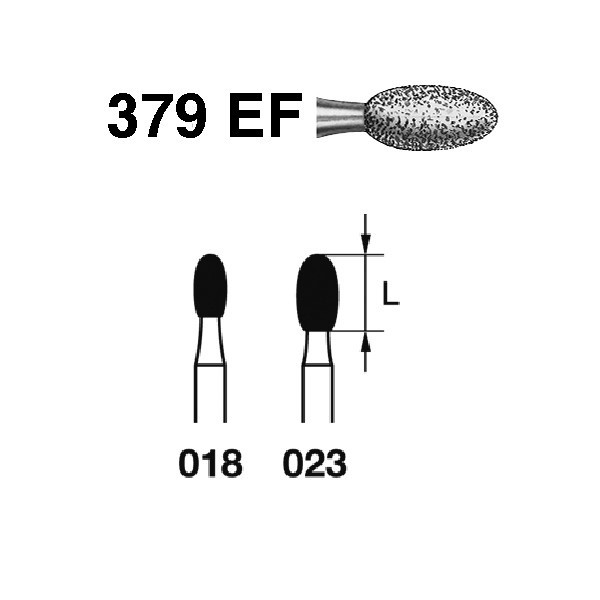 379EF.314 Fresa Diamante Turbina 1 Unidad