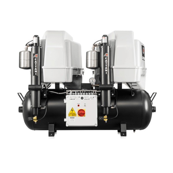 Compresor Cattani AC 400Q Para 7 equipos