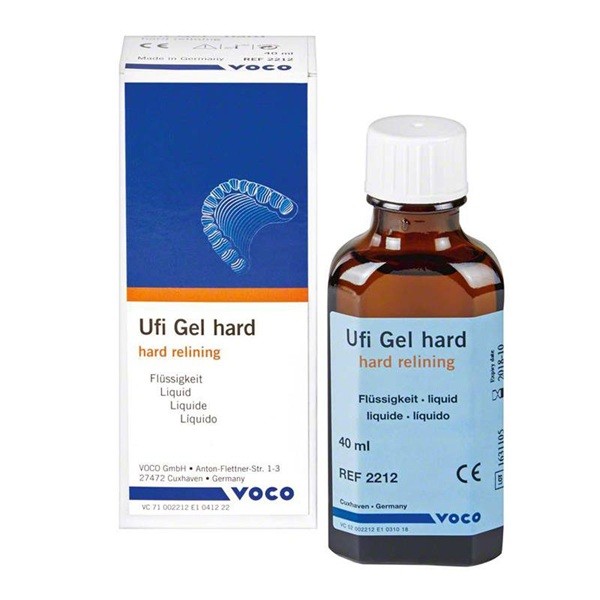 Ufi Gel hard Líquido 40 ml Rebase Duro