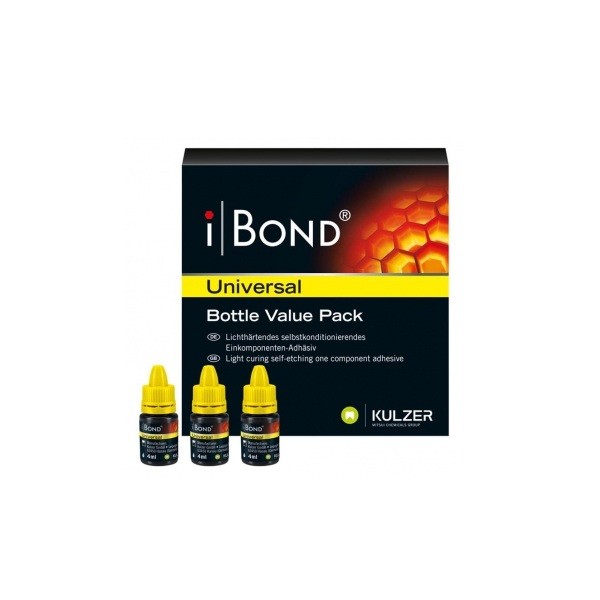 iBOND Universal Adhesivo Kulzer 3 x 4 ml