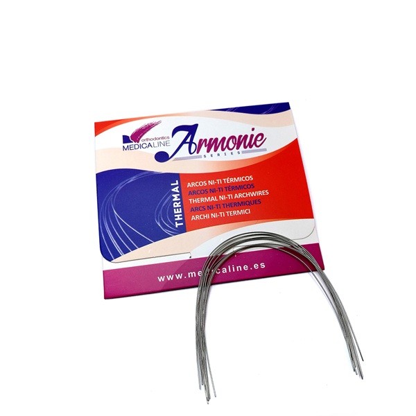 Arco NiTi Térmico rectangular Medicaline - 10 uds