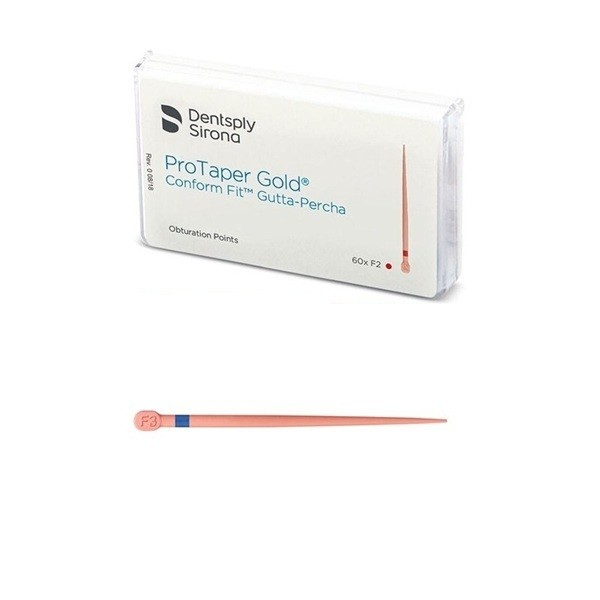 Gutapercha Pro Taper Gold Conform Fit Dentsply 60 uds - Imagen 4