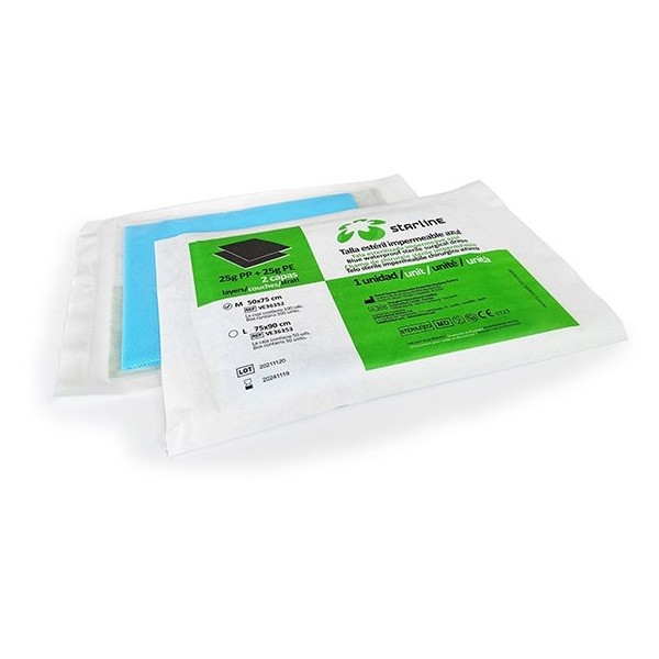 Tallas Estériles Starline 75 x 90  50 Uds - Imagen 1