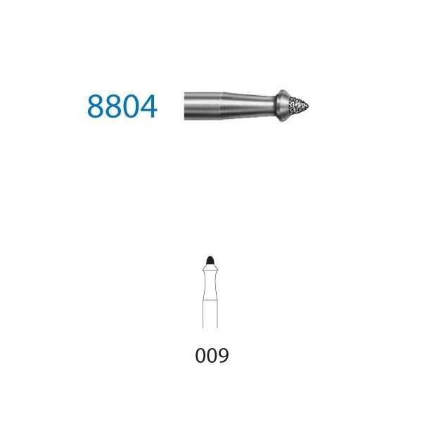 8804.314.009 Fresa Diamante Turbina 5 Uds