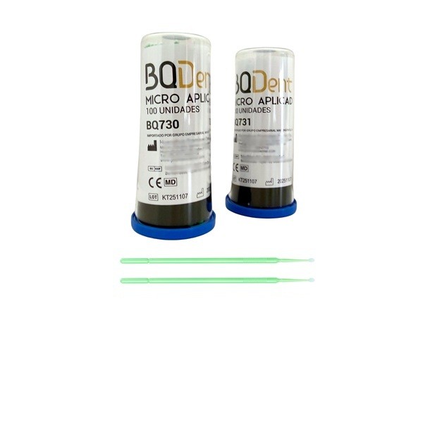 Microaplicadores 100 uds Regular - Verde
