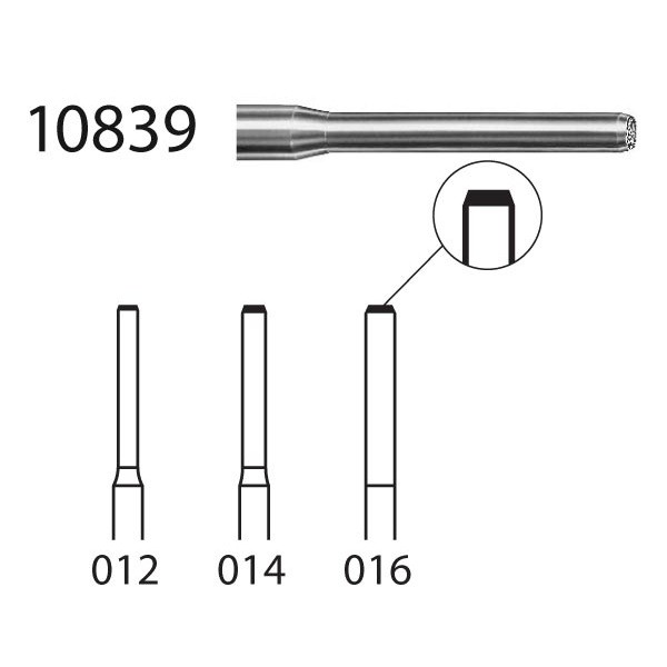 10839.314 Fresa Turbina Diamante 1 ud
