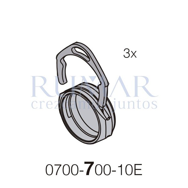 Dürr Connect tapón sencillo (K), 5uds