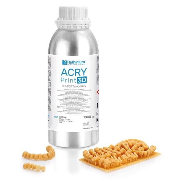 Acry Print 3D Temporary  Ruthinium