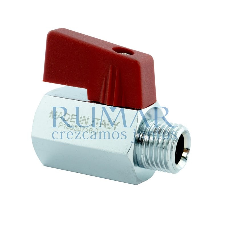 Llave de paso 1/4″ macho / hembra