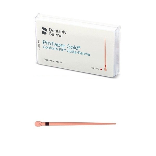 Gutapercha Pro Taper Gold Conform Fit Dentsply 60 uds - Imagen 5