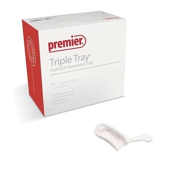 Triple Tray Cubetas Premier Posterior Extendida 48 Uds