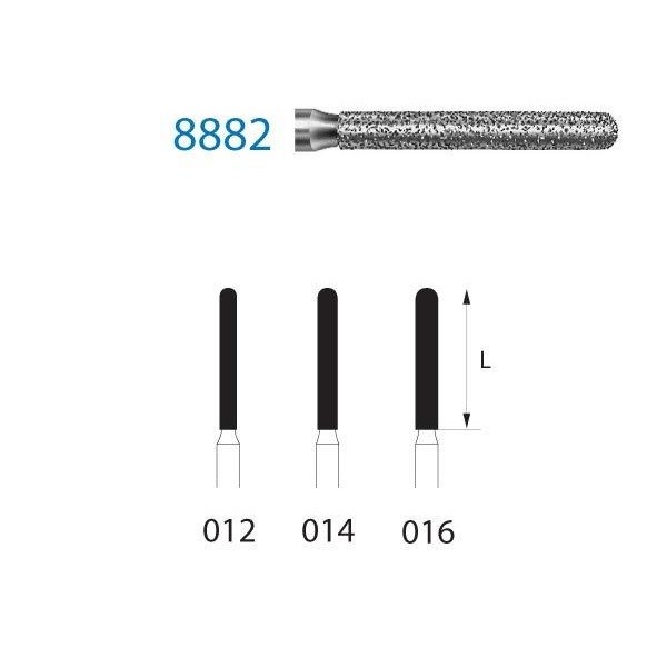 8882.314 Fresa Turbina Diamante Komet 1 Unidad