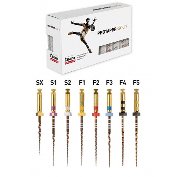 Limas ProTaper Gold 25 mm 6 Uds