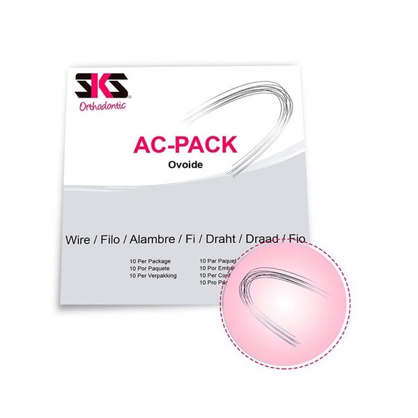 Arco de Acero Ovoide Rectangular 10 uds