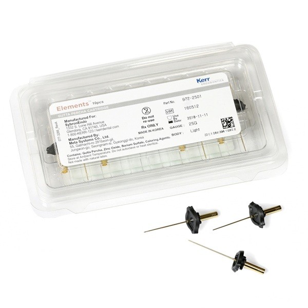 Elements Cartuchos Gutapercha Kerr 10 uds