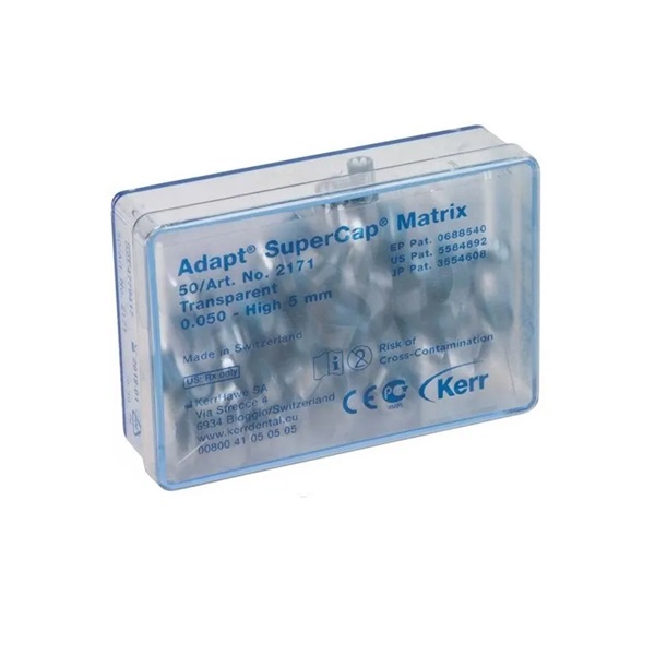Matrices Adapt Supercap Transparentes 50 Uds