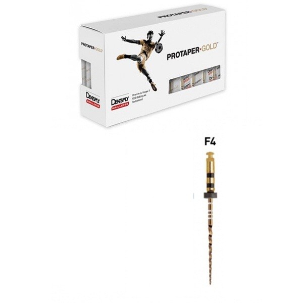 Limas ProTaper Gold 25 mm 6 Uds - F4