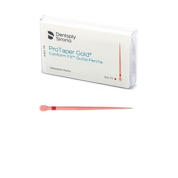 Gutapercha Pro Taper Gold Conform Fit Dentsply 60 uds - Imagen 3