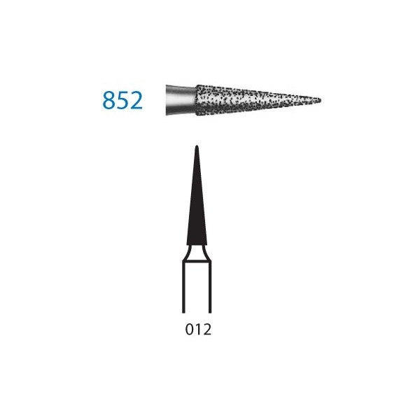 852.314.012 Fresa Diamante Turbina 1 Ud