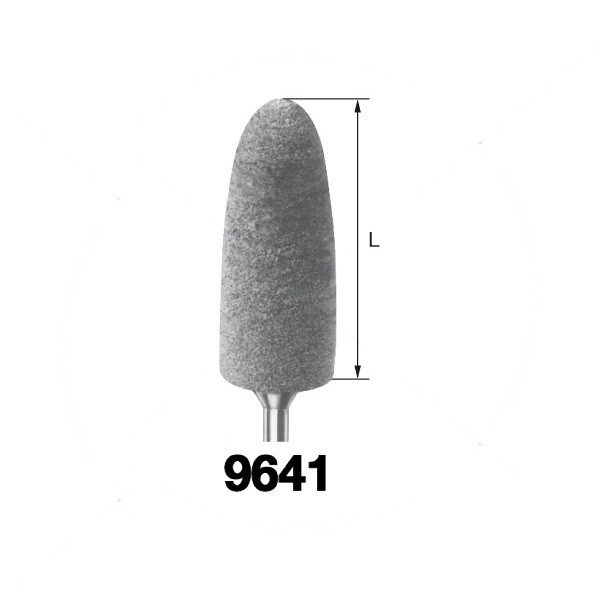 9641.104.100 Pulidor Cilindro Redondeado Pieza de Mano Komet 1 Unidad