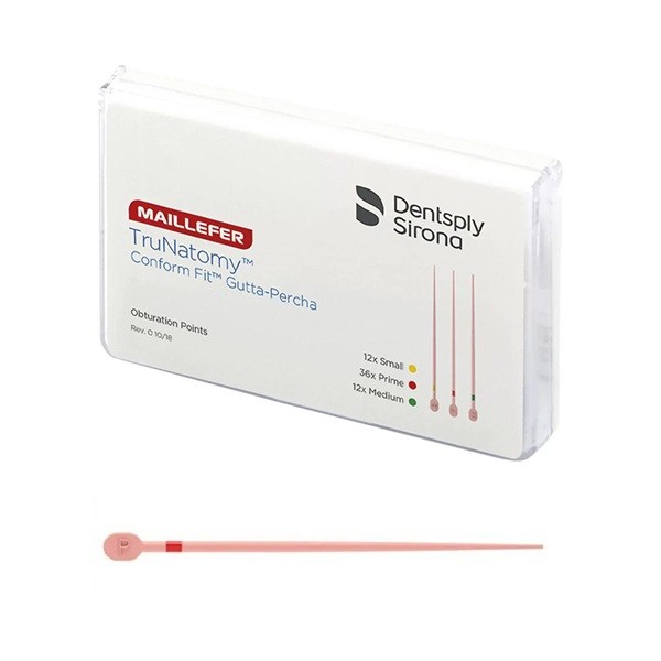TruNatomy Conform Fit Gutapercha Dentsply 60uds - Imagen 3