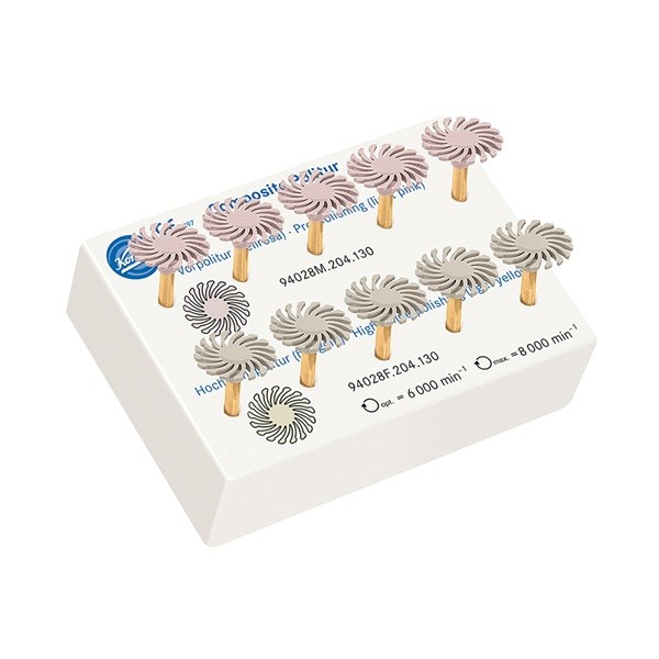 Fresero Komet 4669 ruedas de pulido Kit intro 10 uds