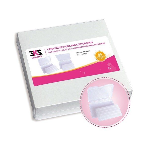 Cera protectora para Ortodoncia 50 cajas de 5 barras