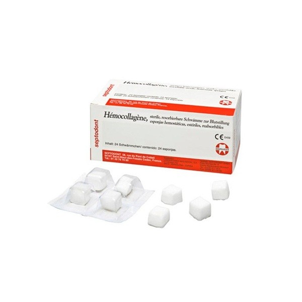 Hemocollagene  Esponja Hemostática- Septodont