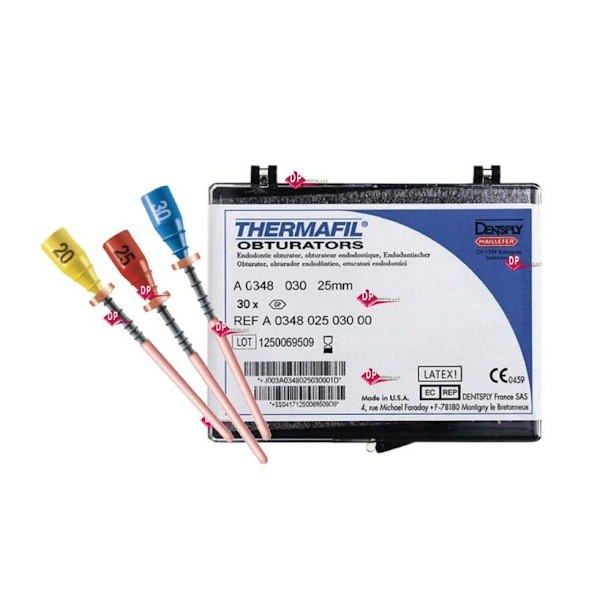 Obturador Guttapercha Thermafil Dentsply Maillefer 6 Uds