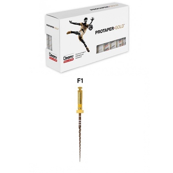 Limas ProTaper Gold 25 mm 6 Uds - F1
