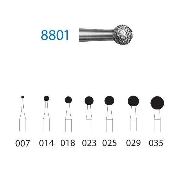 8801.314 Fresa Diamante Turbina 1 Unidad