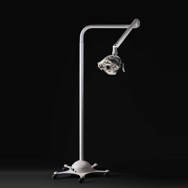 IRIS VIEW Lámpara LED Scialítica con cámara 4K carro móbil