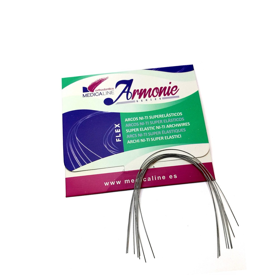 Arco super elástico rectangular FLEX Medicaline - 10 uds