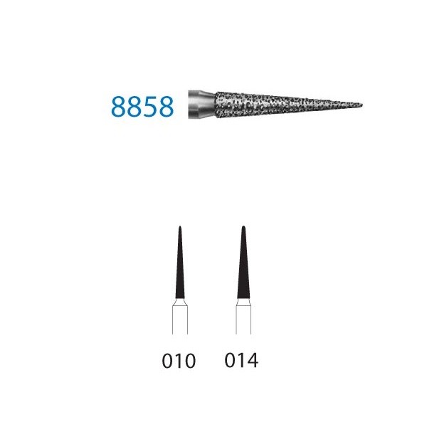 8858.314 Fresa Turbina Diamante Lanza 1 Unidad