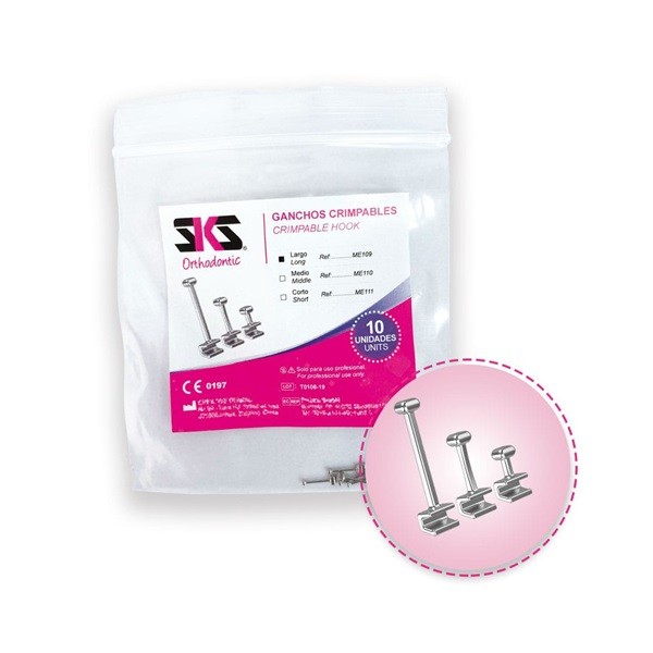 Gancho Hook Crimpable 10 uds