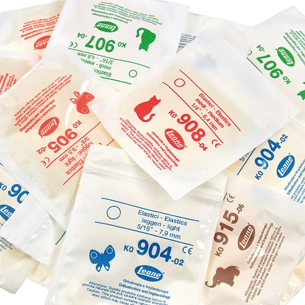 Elásticos Intraorales Leone - 1000uds