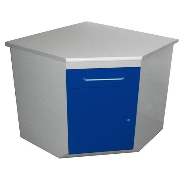 Módulo de esquina para mesa de laboratorio
