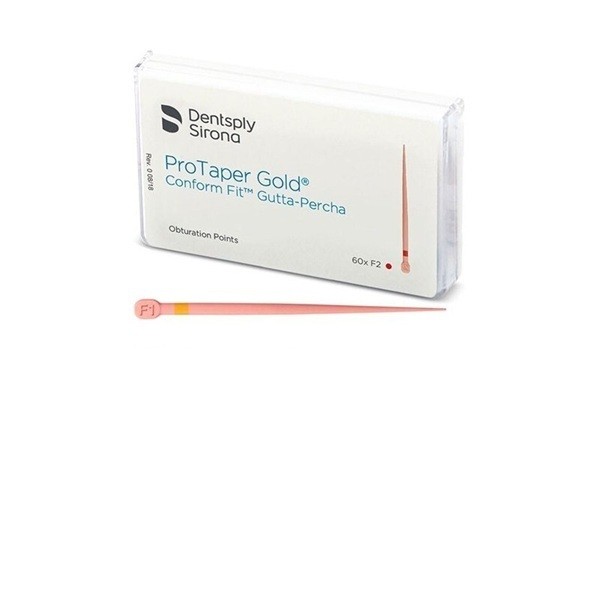 Gutapercha Pro Taper Gold Conform Fit Dentsply 60 uds - Imagen 2