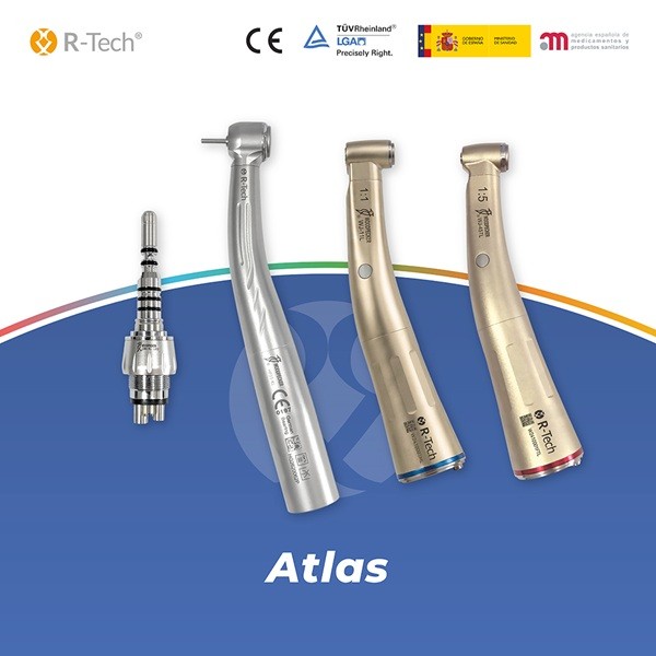 ATLAS Kit instrumental rotatorio para estudiantes R-Tech - Woodpecker