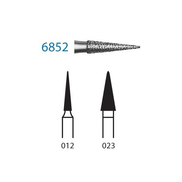 6852.314. Fresa Diamante Turbina 1 Unidad