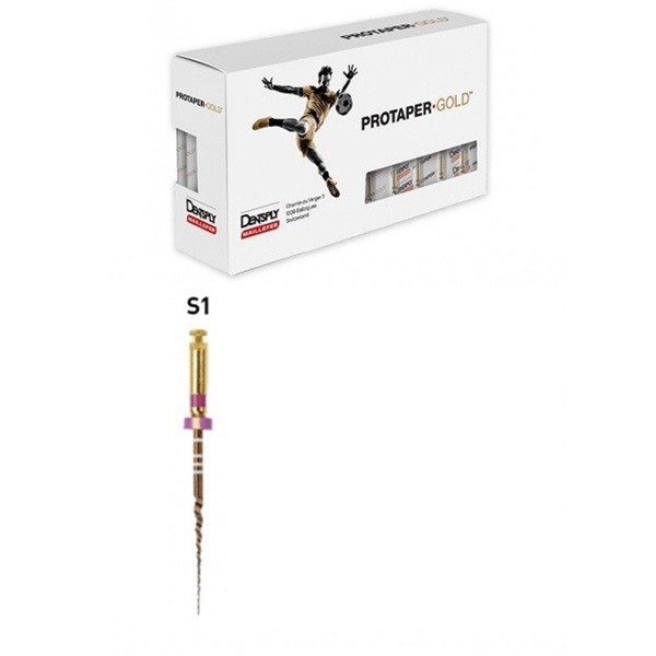 Limas ProTaper Gold 25 mm 6 Uds - S1