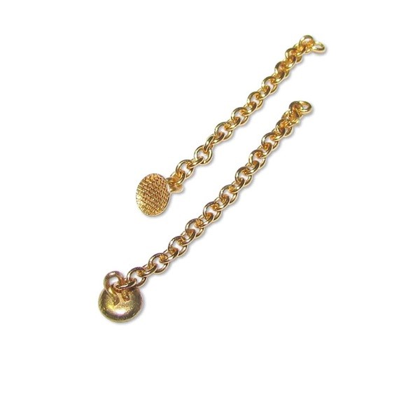 Gancho de Extrusión Dorado 2 uds