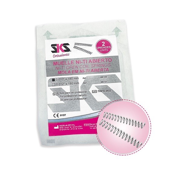 Muelle Niti de Apertura de Espacios 2 uds