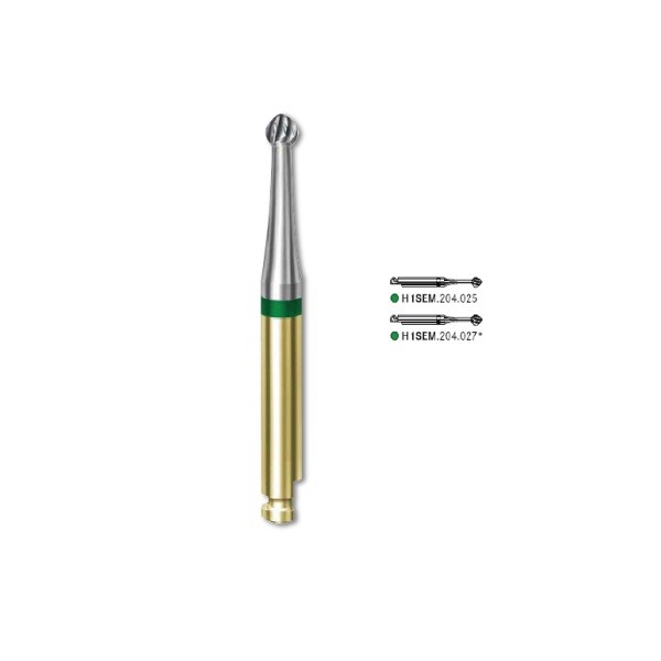 H1 SEM Fresa Tungsteno Contra Ángulo 5 uds 025-027