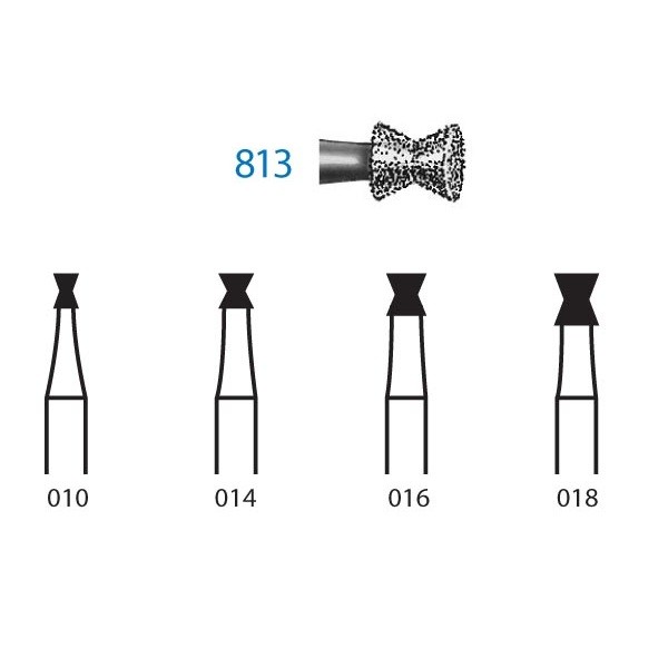 813.314 Fresa Diamante Turbina 5 Uds