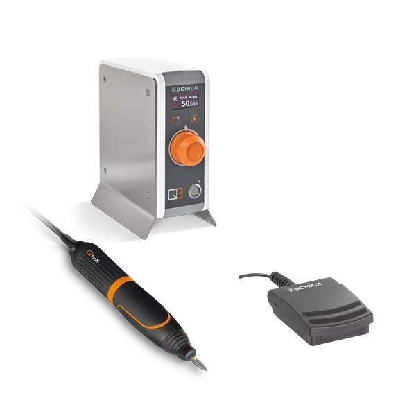 Q PROFI Micromotor Schick de Sobremesa con pedal On-Off